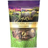 Zignature Grain-Free Guinea Fowl Formula Ziggy Bars Biscuit Dog Treats 340g