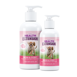 Health Extension Skin & Coat Liquid Dog Supplement 453g