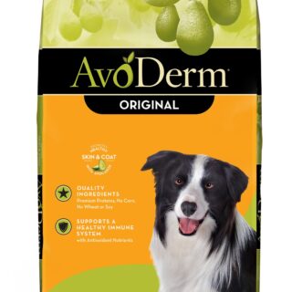 AvoDerm Original Chicken Meal & Brown Rice Recipe Adult Dry Dog Food 13.6kg