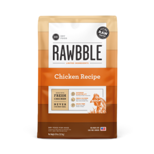 BIXBI RAWBBLE Fresh Chicken Recipe Limited Ingredient Grain-Free Dry Dog Food 10.9kg