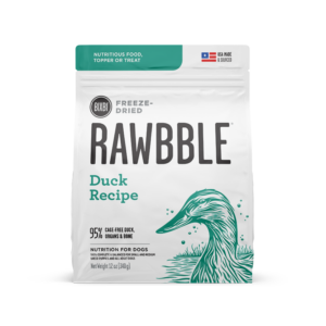 BIXBI Rawbble Duck Recipe Grain-Free Freeze-Dried Dog Food 737g