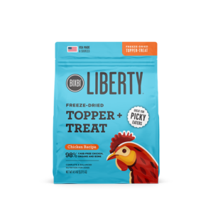 BIXBI LIBERTY CHICKEN RECIPE FREEZE DRIED DOG TOPPER + TREAT 127g