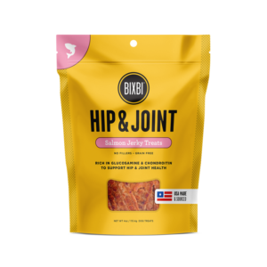 BIXBI Hip & Joint Salmon Jerky Grain-Free Dog Treats 340g