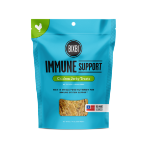 BIXBI Immune Support Chicken Jerky Dog Treats 340g