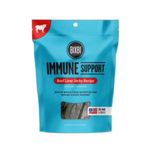 BIXBI Immune Support Beef Liver Jerky Dog Treats 142g