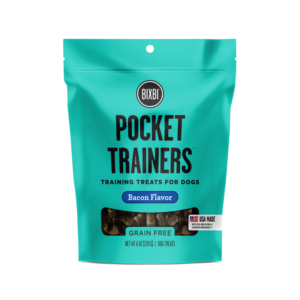 BIXBI Pocket Trainers Bacon Flavor Grain-Free Dog Treats 170g