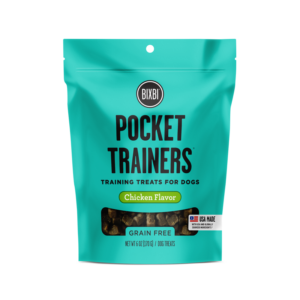 BIXBI Pocket Trainers Chicken Flavor Grain-Free Dog Treats 170g