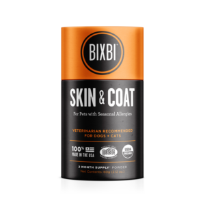 BIXBI Organic Pet Superfood Skin & Coat Daily Dog & Cat Supplement 60g