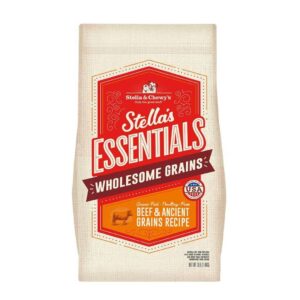 STELLA & CHEWY'S GRASS-FED BEEF & ANCIENT GRAINS RECIPE DRY DOG FOOD 11.3KG