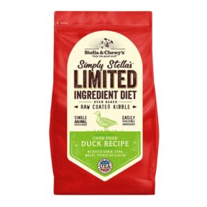 STELLA & CHEWY'S SIMPLY STELLA LIMITED INGREDIENT DUCK RECIPE DRY DOG FOOD 10kg