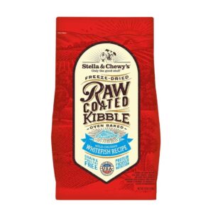 STELLA & CHEWY'S RAW COATED KIBBLE WILD-CAUGHT WHITEFISH GRAIN FREE DRY DOG FOOD 10kg