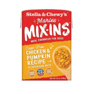 STELLA & CHEWY'S MARIES MIX-INS CHICKEN & PUMPKIN RECIPE WET DOG FOOD 156g