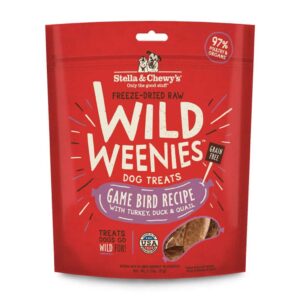 Stella & Chewy's Game Bird Wild Weenies Freeze-Dried Raw Dog Treats 92g