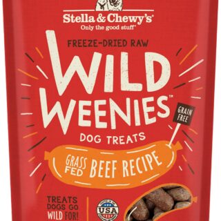 Stella & Chewy's Beef Wild Weenies Freeze-Dried Raw Dog Treats 326g