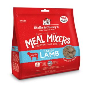 Stella & Chewy's Dandy Lamb Meal Mixers Freeze-Dried Raw Dog Food Topper 510g