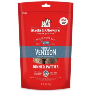 Stella & Chewy's Freeze-Dried Raw Simply Venison Dinner Patties Dog Food 709g