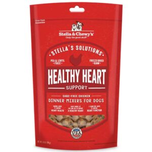 Stella & Chewy's Stella's Solutions Healthy Heart Support Chicken Freeze-Dried Raw Dog Food 368g