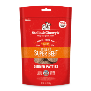 Stella & Chewy's Stella's Super Beef Dinner Patties Freeze-Dried Raw Dog Food 397g