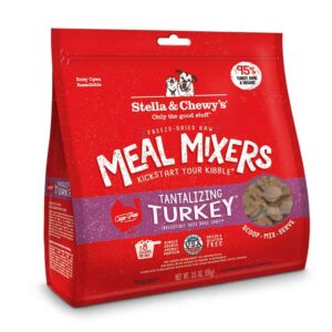 Stella & Chewy's Tantalizing Turkey Meal Mixers Freeze-Dried Raw Dog Food Topper 510g