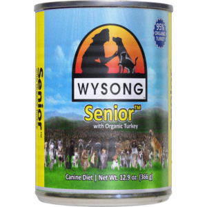 Wysong Senior with Organic Turkey Case of 12 Canned Dog Food 366g