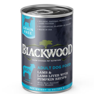 Blackwood Lamb, Lamb Liver & Pumpkin Grain-Free Adult Canned Dog Food 369g