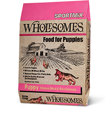 SPORTMiX Wholesomes Puppy Chicken Meal Rice Formula Dry Dog Food