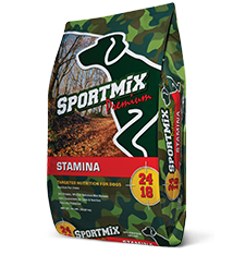 SPORTMiX Premium Stamina Adult Mini Chunk 24/18 Dry Dog Food 22.7kg