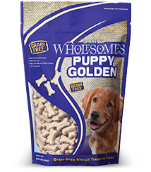 SPORTMiX Wholesomes Puppy Golden Grain-Free Biscuit Dog Treats 910g