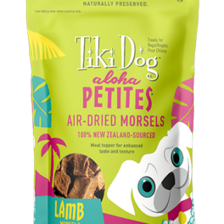 Tiki Dog Aloha Petites Lamb Morsels Air-Dried Dog Food 142g