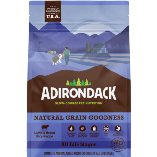 ADIRONDACK ALL LIFE STAGE LAMB MEAL & BROWN RICE RECIPE DRY DOG FOOD 11.3KG