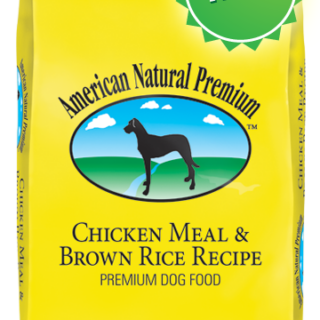 AMERICAN NATURAL Premium Chicken Meal & Brown Rice Recipe Dry Dog Food 15kg