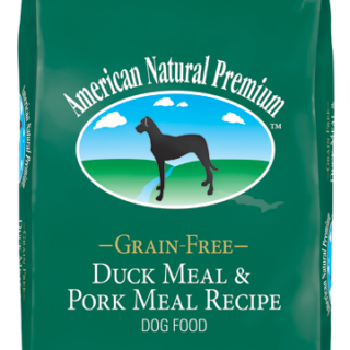 AMERICAN NATURAL Premium Duck Meal & Pork Recipe Dry Dog Food 13.6kg