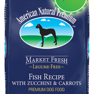 AMERICAN NATURAL Premium Fish Recipe with Zucchini & Carrots Dry Dog Food 15kg