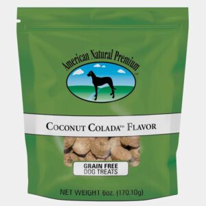 AMERICAN NATURAL Premium Grain Free Coconut Colada Dog Treats 170g