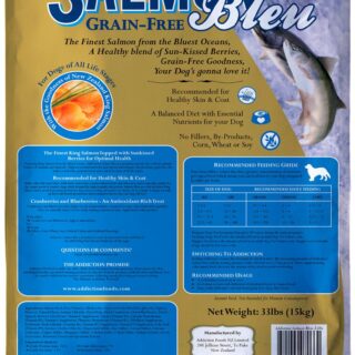 ADDICTION Grain-Free Salmon Bleu Holistic Formula Dry Dog Food 15kg