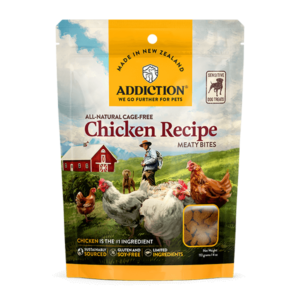 ADDICTION Meaty Bites Chicken Grain-Free Dog Treats 113g