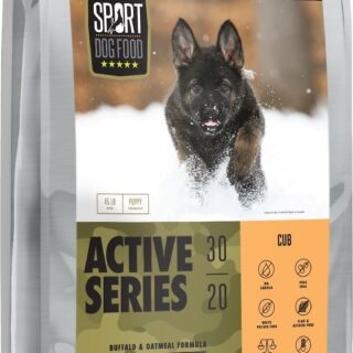 SPORT DOG FOOD Active Series Cub Buffalo & Oatmeal Formula Dry Dog Food 13.6kg