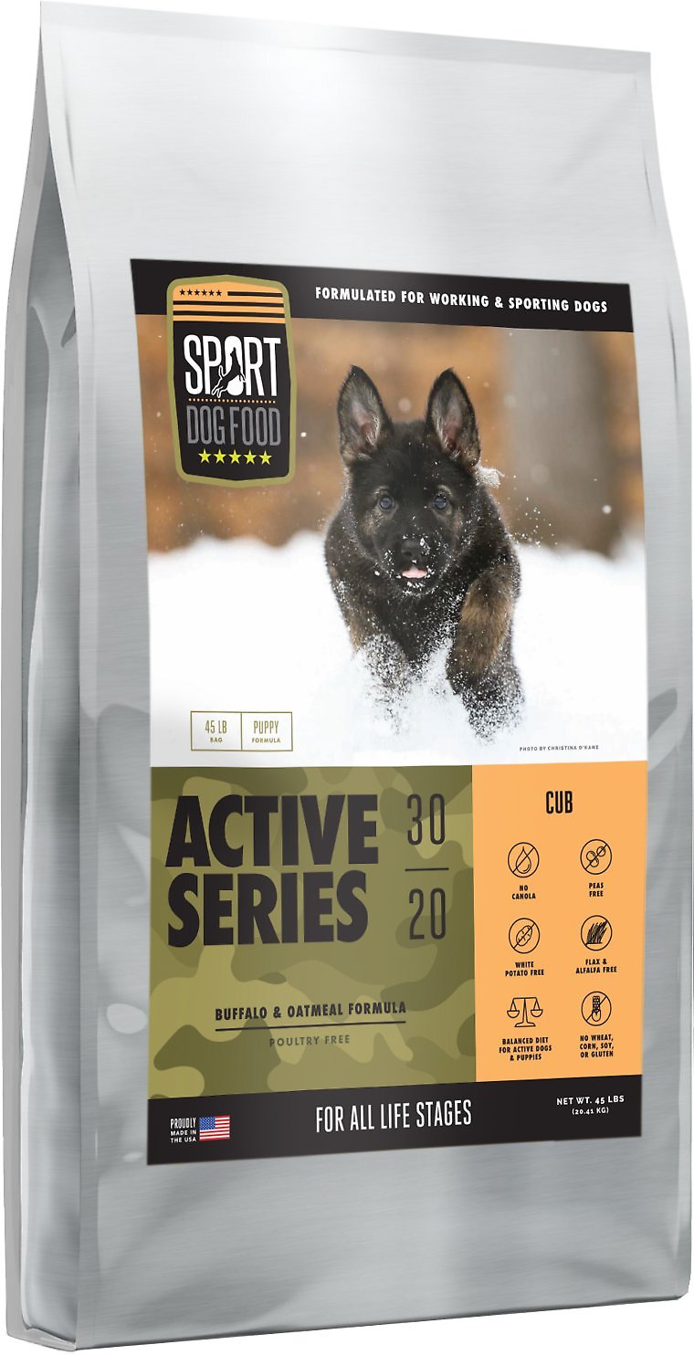 Food for active discount dogs