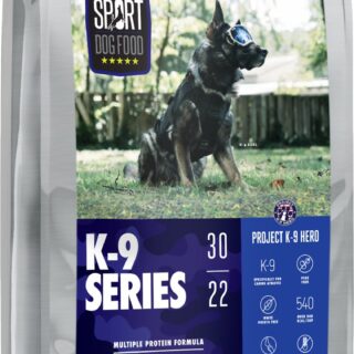 SPORT DOG FOOD K-9 Series Project K-9 Hero Multiple Protein Formula Flax-Free Dry Dog Food, 18.1kg