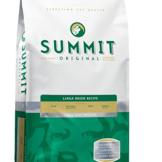 SUMMIT ORIGINAL THREE MEAT LARGE BREED RECIPE DRY DOG FOOD 12.7KG