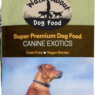 WALK ABOUT Canine Exotics Vegan Recipe Grain-Free Dry Dog Food 3.17kg