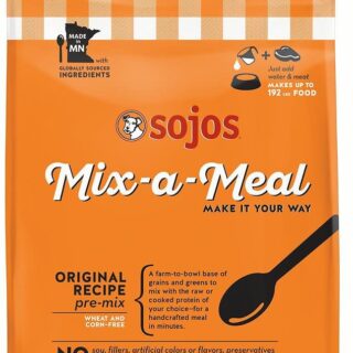 SOJOS Mix-A-Meal Original Recipe Pre-Mix Dehydrated Dog Food 18.1kg