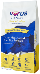 VERUS Canine Puppy Advantage Chicken Meal, Oats & Brown Rice Holistic Formula Dry Dog Food 11.3kg