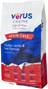 VERUS Canine Life Virtue Chicken, Lentils & Yams Holistic Grain-Free Formula Dry Dog Food 11.3kg