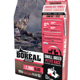 BOREAL ORIGINAL SMALL BREED DUCK - GRAIN FREE DRY DOG FOOD 5.44KG