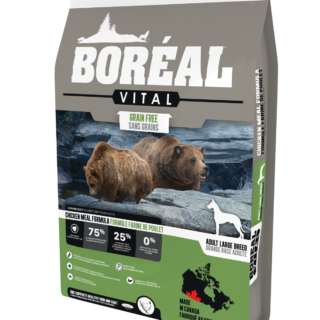 BOREAL VITAL LARGE BREED CHICKEN MEAL GRAIN FREE DRY DOG FOOD 11.3KG