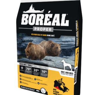 BOREAL PROPER LARGE BREED CHICKEN MEAL LOW CARB GRAINS DRY DOG FOOD 11.3KG