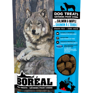 BOREAL SALMON AND MAPLE DOG TREATS 167G