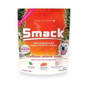 SMACK Caribbean-Salmon Fusion Recipe Dehydrated Raw Dog Food 210g