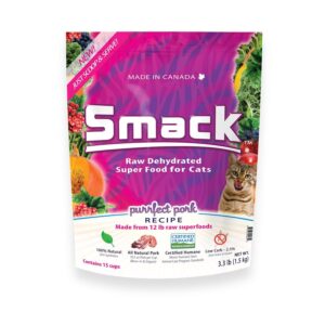 SMACK Purrfect Pork Recipe Dehydrated Raw Dog and Cat Food 1.5kg